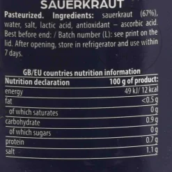 Anglo Dal Ltd Krakus Saurkraut, 900g Discount