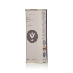 Ladolea Organic Greek Patrinia Delicate Extra Virgin Olive Oil in Tin, 500ml Outlet