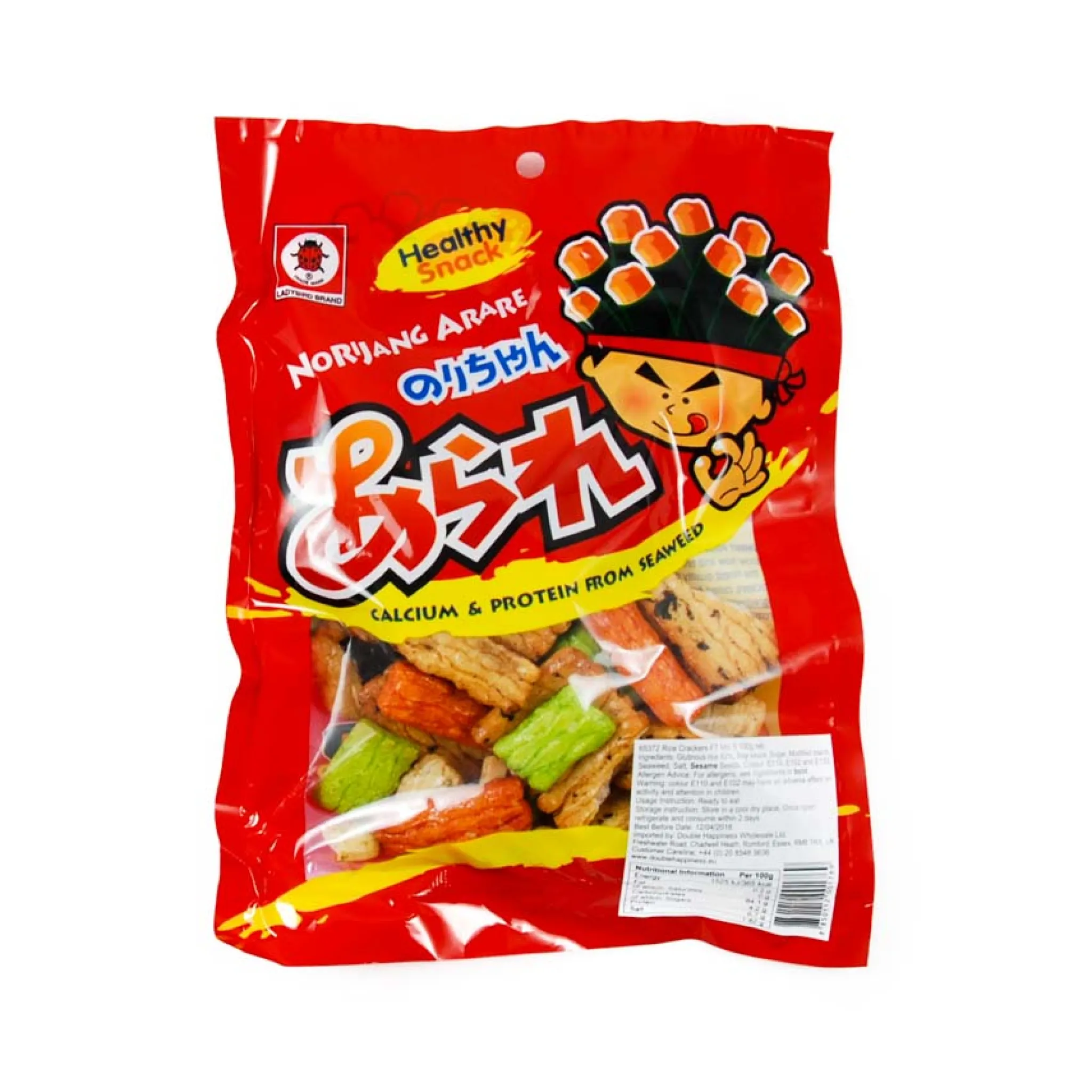 Ladybird Rice Crackers, 100g Online