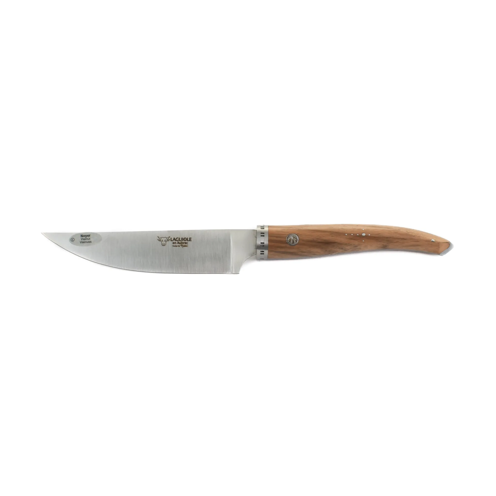 Laguiole en Aubrac Gourmet Walnut Handle Chef's Knife Discount
