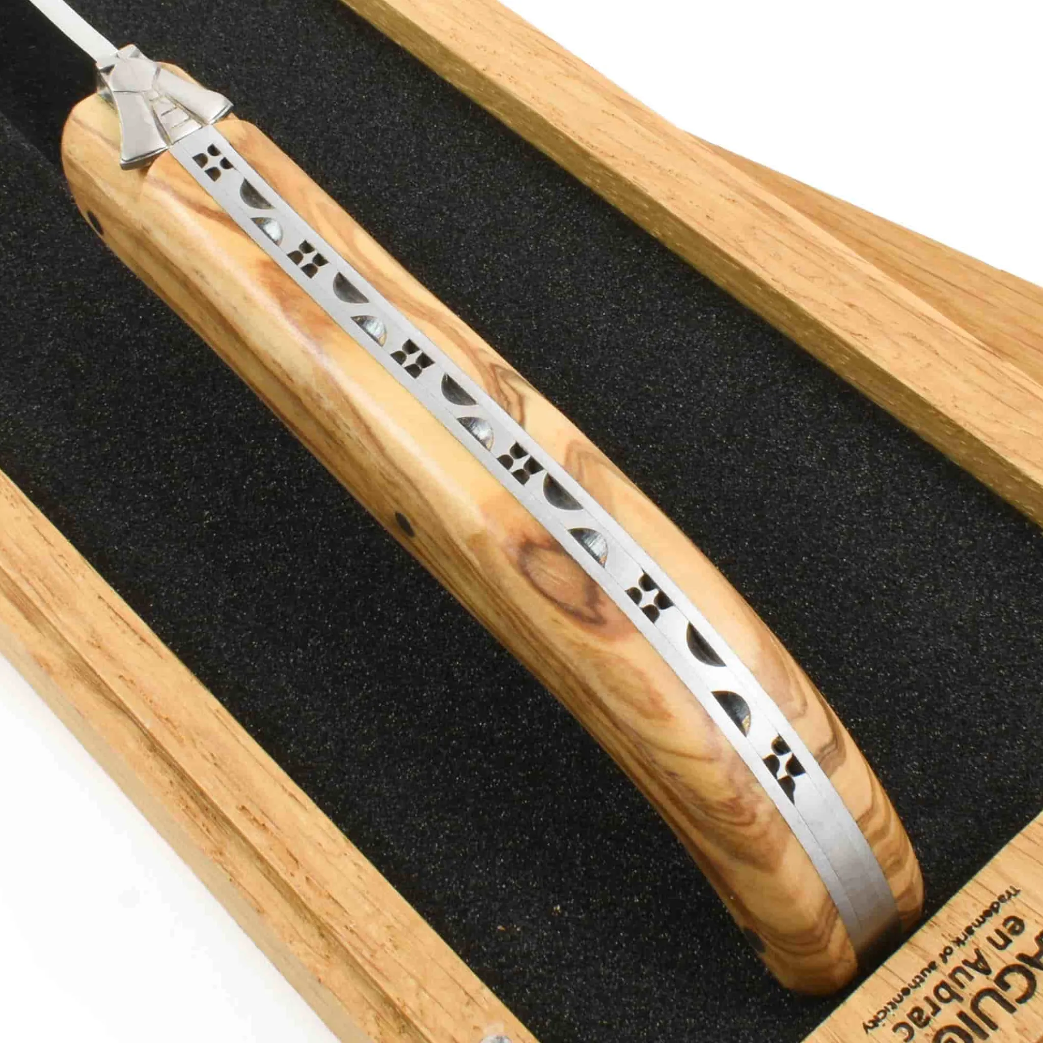 Laguiole en Aubrac Olivewood Champagne Sabre Sale