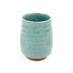 Kiji Stoneware & Ceramics Large Duck Egg Blue Glaze Tea Cup Outlet