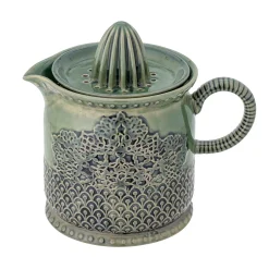 Bloomingville Liselu Green Floral Lemon Juicer Discount