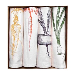 Lottie Day Set of 4 Root Vegetable Napkins Best