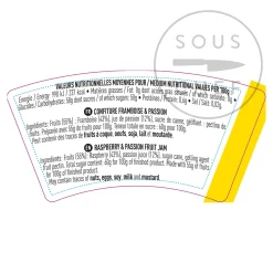 Maison Bremond Raspberry & Passion Fruit Jam, 250g Clearance