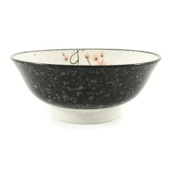 Kiji Stoneware & Ceramics Maple Leaf Ramen Bowl, 21cm Clearance