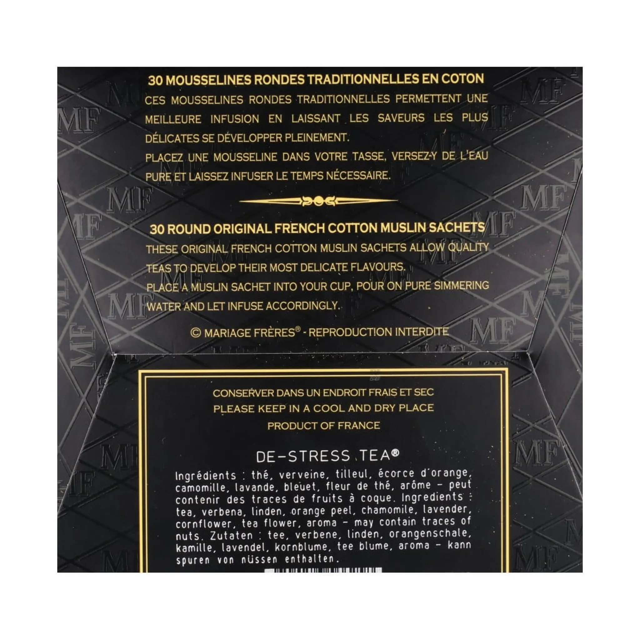 Mariage Freres De-Stress Tea Tea Bags, 75g Sale