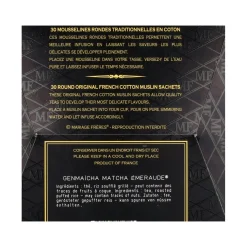 Mariage Freres Genmaicha Matcha Emeraude Tea Bags, 75g Best