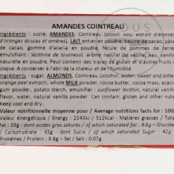 Mazet Milk Chocolate Cointreau Coated Almonds, 200g Sale