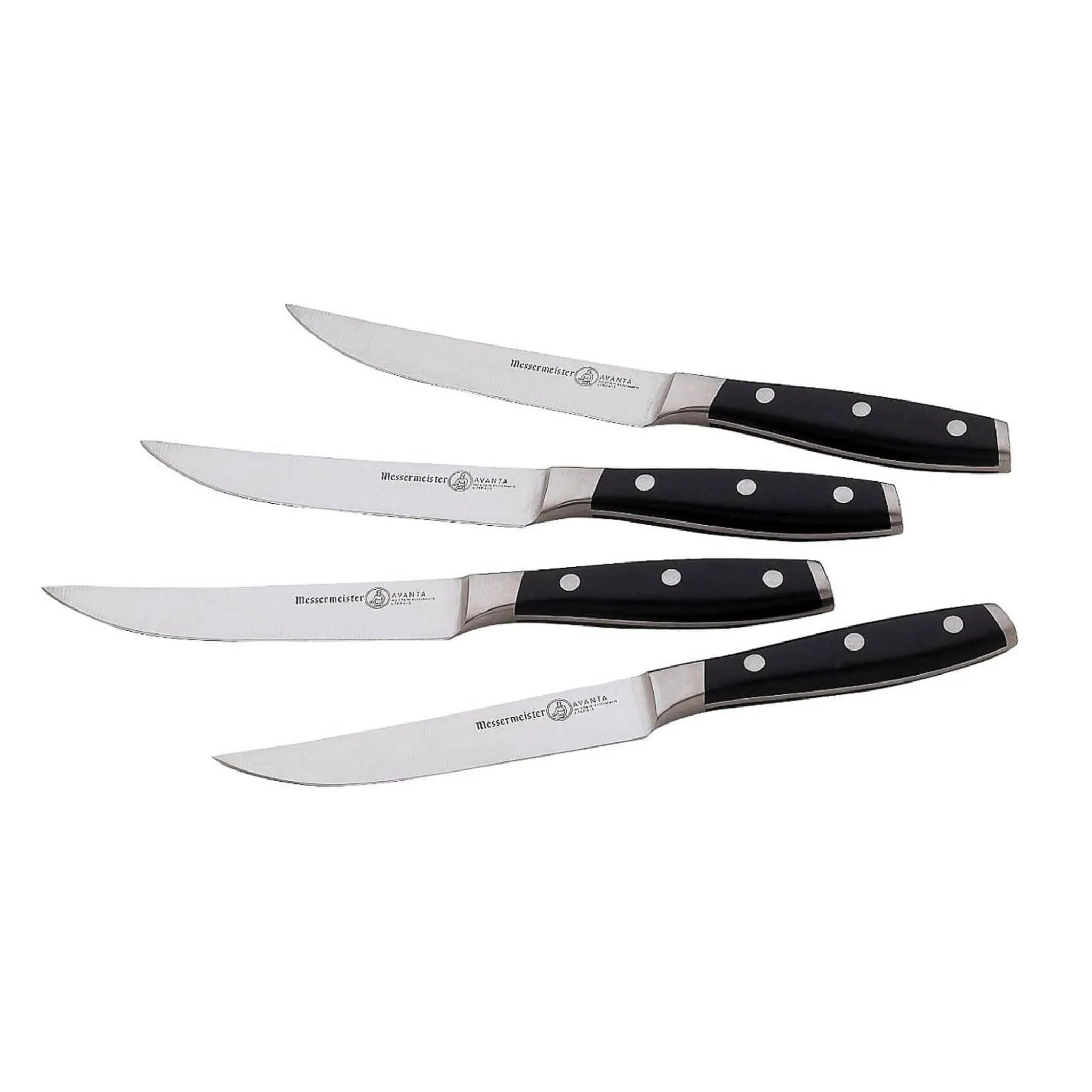 Messermeister Avanta Steak Knife, Set of 4, Black Discount