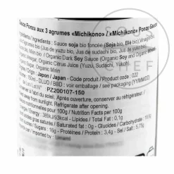 Bando Foods Michikono 3 Citrus Ponzu Sauce, 150ml Clearance