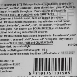 Mill & Mortar Organic Mermaids Bite Spice Blend, 40g Best