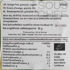 Mill & Mortar Organic Orange Peel, 30g Discount