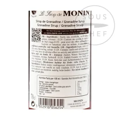 Monin Grenadine Syrup 70cl Best