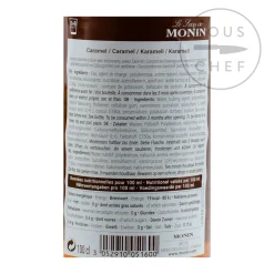 Monin Sugar Free Caramel Syrup, 1 litre Outlet