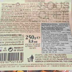 Morelli "6 Tastes Stringhette" Multicolour Pasta, 250g