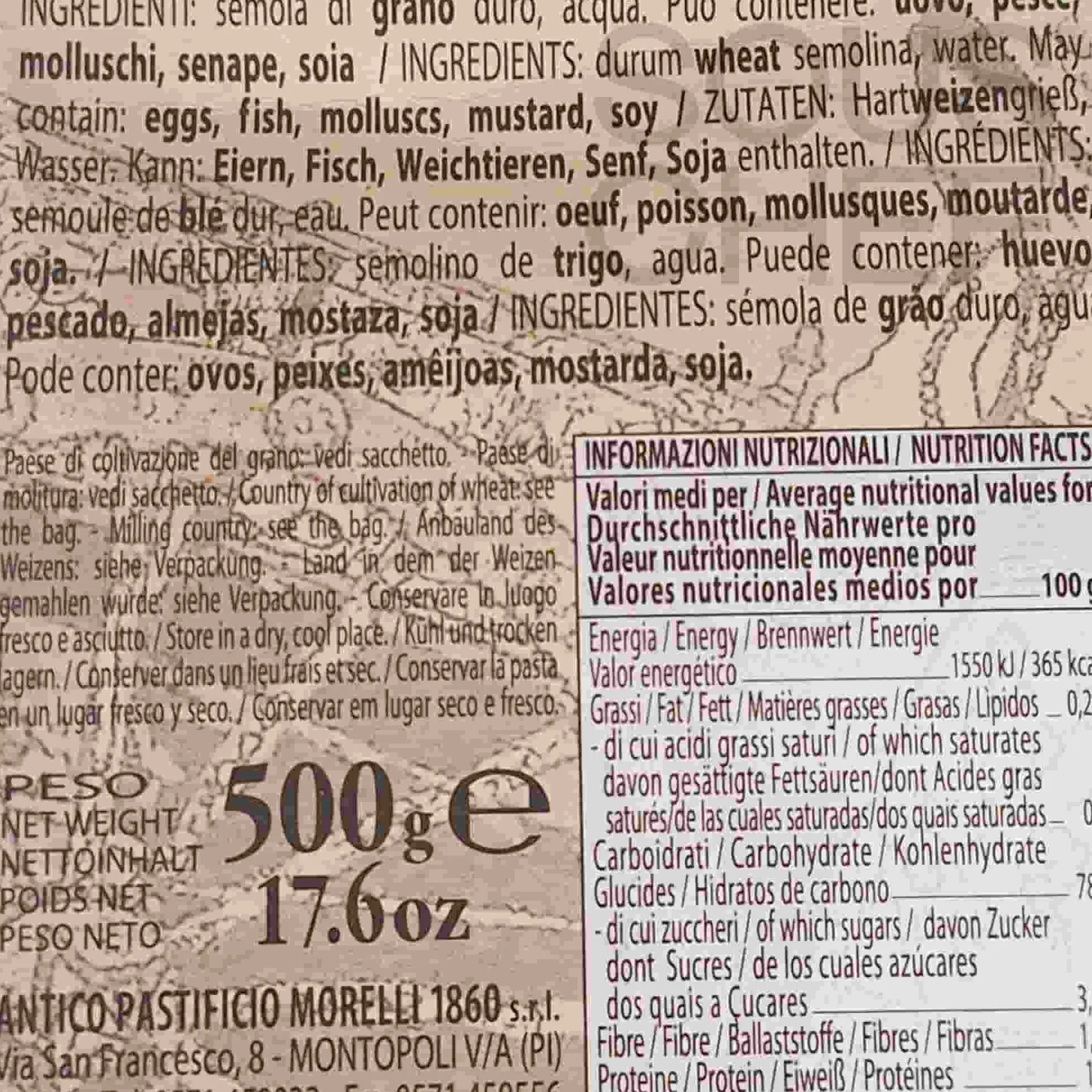 Morelli Anelli di Toscana, 500g Sale