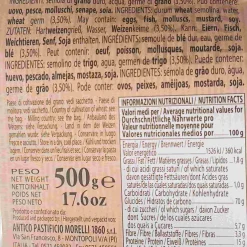 Morelli Linguine Pasta with Wheat Germ, 500g Online