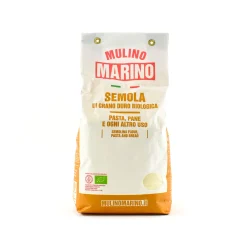 Mulino Marino Organic Semola di Grano Duro Wheat Flour, 1kg Clearance