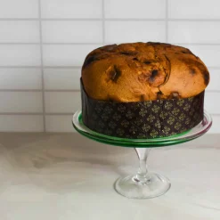 Alessandro Coppola Murano Glass Green Cake Stand, 25cm Sale