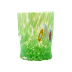 Alessandro Coppola Murano Glass Tumbler, Green Hot