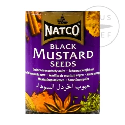 Natco Black Mustard Seeds, 100g Hot