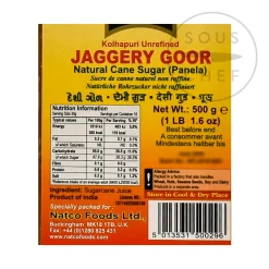 Natco Unrefined Jaggery, 500g Hot