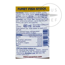 Navarrico Fumet Fish Stock, 480ml Best