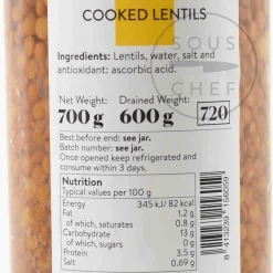 Navarrico Lentejas - Brown Lentils, 700g