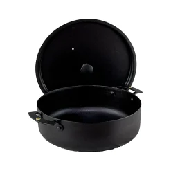 Netherton Foundry Spun Iron Prospector Saute Pan with Lid, 9" Sale