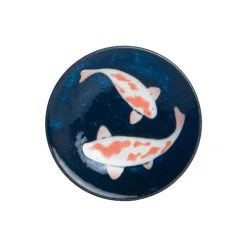 Emro Aziatica Nishikigoi Soy Sauce Dish, 10cm New