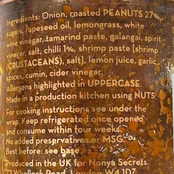 Nonya Secrets Spicy Peanut Sauce, 170g Sale