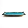 Kiji Stoneware & Ceramics Oblong Turquoise Platter Discount