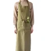 Linen Tales Olive Chef Linen Apron