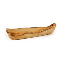 Naturally Med Olive Wood Artisan Bread Holder, 40cm