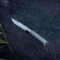 Opinel Grey Birch Sandvik Folding Knife Clearance