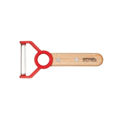 Opinel Red Le Petit Chef Children's Vegetable Peeler