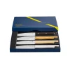 Opinel Set of 4 Facette Mixed Wood Table Knives Best