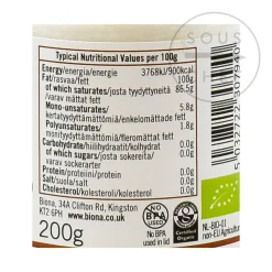 Biona Organic Virgin Coconut Oil, 200ml Best