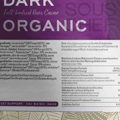 Original Beans 70% Cru Virunga Congo Dark Couverture Chocolate, 2kg Clearance