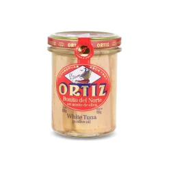 Ortiz Bonito Tuna Fillets in Olive Oil, 220g Hot