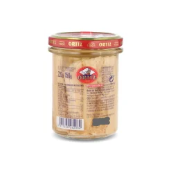 Ortiz Bonito Tuna Fillets in Olive Oil, 220g Hot
