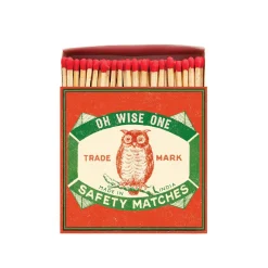 Archivist Owl Luxury Safety Matches Discount
