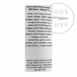 Pain is Good Carolina Reaper BBQ Sauce, 396g Hot