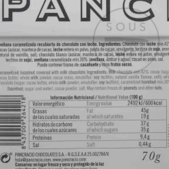 Pancracio Caramelised Hazelnuts, 70g Outlet