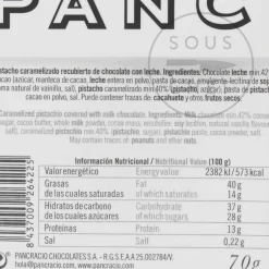 Pancracio Chocolate Covered Caramelised Pistachios, 70g Online