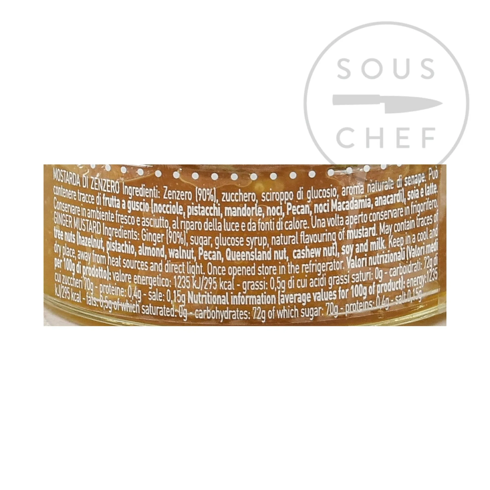 Pariani Ginger Mustard, 100g