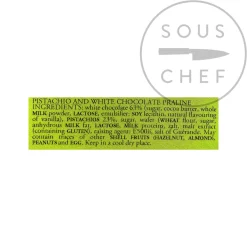 Pariani Pistachio and White Chocolate Pralines, 100g Outlet