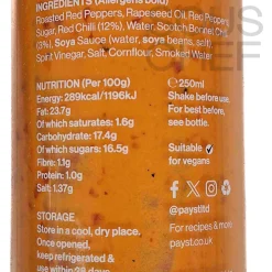 Payst Spicy Burnt Chilli Sauce, 250ml New