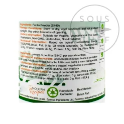 Special Ingredients Pectin Powder, 100g Hot